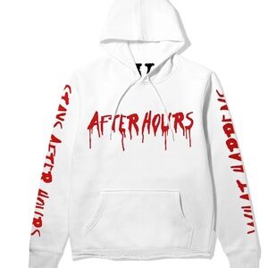 The weekend x Vlone the weekend what happens after hours Hoodie